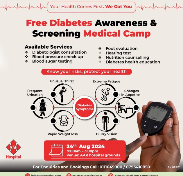 Free Diabetes Awareness and Screening Medical Camp